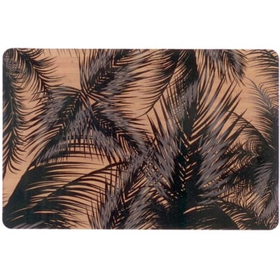 Unique Living | Placemat Nica | Rechthoekig | Polyester | Zwart | 30x45cm