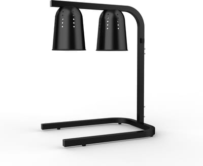 SARO Warmhoudlamp ARES Zwart Verstelbaar Incl. 2x IR-lampen 250W Voor 1/1 GN Professioneel Bestel direct!