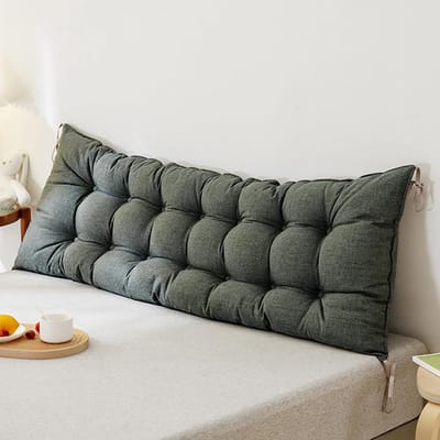Comfortabel Rugkussen voor Bed en Bank met Afneembare Hoes