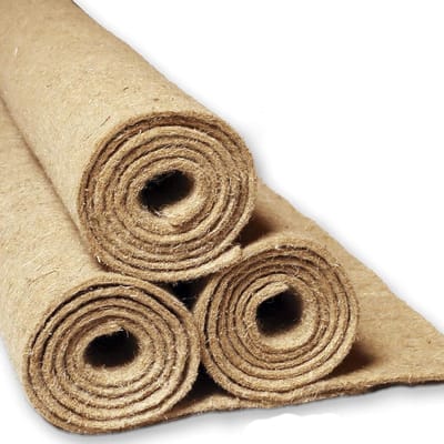Hennep Mat - Wormenbak Voering - Composteren met Wormen - 100% Natuurlijk Hennep - 50x100 cm - Aardetoon