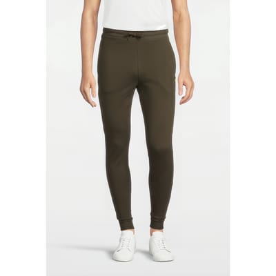 Lyle & Scott Skinny Sweatpant Olive Size: XS | Sweatpants Outlet | Heren | Groen