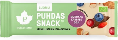 Biologische Puur Snack 4 x 40g-Puhdistamo