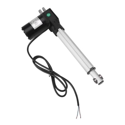 Allecto - Linear Actuator - 12V Motor - Krachtige Prestaties - 100mm Formaat - Elektrische Cilinder - Geschikt voor Medische Toepassingen - Alumini...