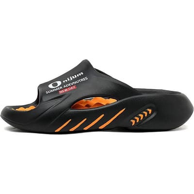 2025 Nieuwe Heren Massage Slippers Slides Binnen Buiten Sandalen Strand Casual Schoenen Comfortabele Zool Heren Slippers Grote Maat 38-47 46-47 gray