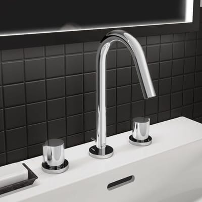 Ideal Standard 3-hole basin mixer with drain BC783AA