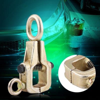 5 Ton Boven & Recht 2-Weg Zelfaantrekkend Frame Klemmen Auto Carrosserie Reparatie Trekklem wit