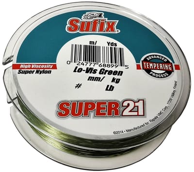 Sufix Super 21 Vis Green Vislijn 0,16mm 150m 2,5kg
