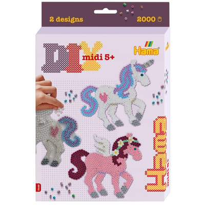 Hama Starterset Fantasy Horses 2000 beads Strijkkralen & -parels