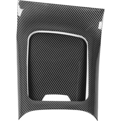 Middenconsole Versnellingspookpaneel Sierlijst Luxe Look Vervanging voor Benz GLC-Klasse X254 2023 Vanaf LHD Koolstofvezel Stijl gray
