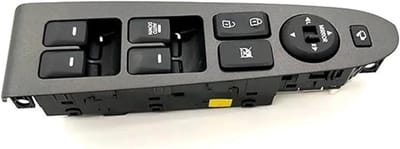 Raamschakelaar - Ruitbediening - Auto Onderhoud - Duurzame ABS Behuizing - 1.0 Count - One Color