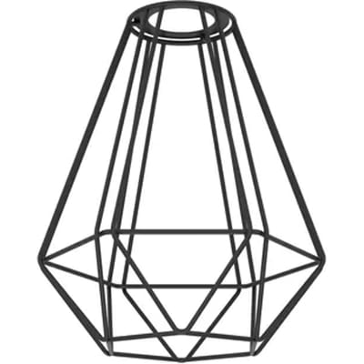 Eglo Industriële Hanglamp Capolveri-e - Zwart - Metaal - 17,5cm - E27