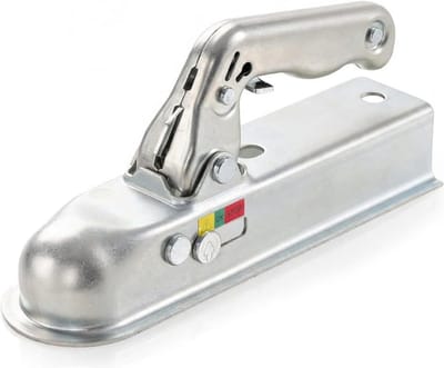 Famanu – Trekkogelkoppeling, trekmuk, aanhanger, koppelingsklauw, 50 mm, ronde trekkracht 800 kg, universele trekbuis, koppeling, trekmuk, trailer