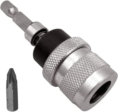 Magnetische gipsplaat bit houder - 1/4 inch hex schacht - instelbare schroefkoppeling - ShopVlot