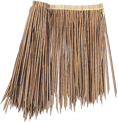 Natuurlijk Dak Bedekking - Imitatie Riet - Tuin Decoratie - Onderhoudsvrij - 100x50cm - Natuurlijk