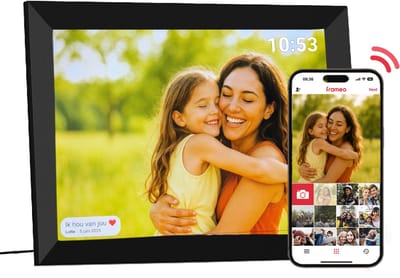UMBRION Digitale Fotolijst HD - Frameo - 10.1 inch (25.6 cm) - 32 GB