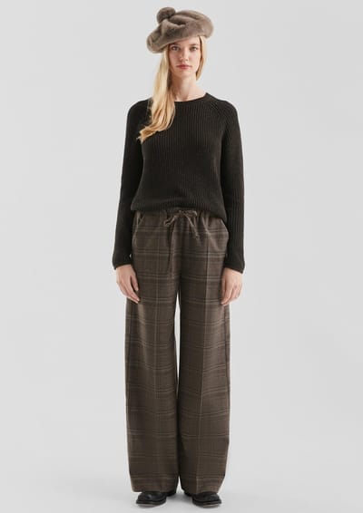 Q/S designed by - Dames broek - Maat W36 x L32 - Vrouwen - Bruin - zak voering