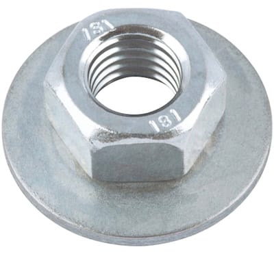 Wurth - W-0379 staal 8 verzinkt - Moer met verende borgring - x 50 st