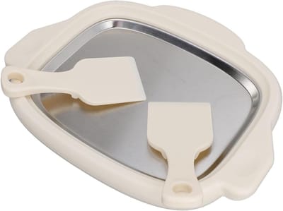 IJsmachine - Rolde-ijsmachine Dessertmaker - Zelf Desserts Maken - Snelle Koeling - N.v.t. - Wit