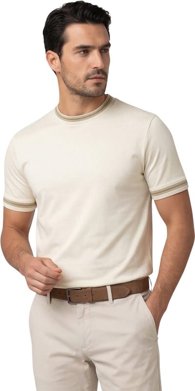 Boss T-shirt en Polo Bianco