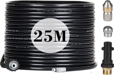 Brokenslang 14 mm met Roterend Mondstuk voor Buisreiniging