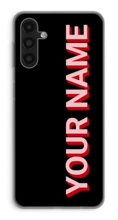 Gepersonaliseerd - Case Company® - Hoesje geschikt voor Samsung Galaxy A13 5G hoesje - Namecase - Soft Cover Telefoonhoesje - Bescherming aan alle Kanten en Schermrand