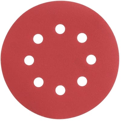 Radix - Schuurschijf - Pro - Klittenband 125 mm - P180 – 8 stofgaten (50 stuks)