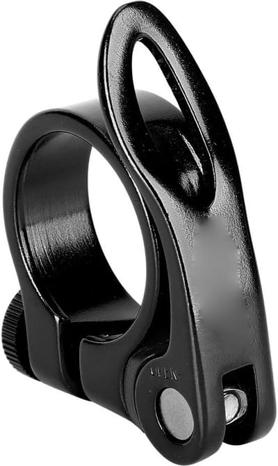 Fietszadelpenclip - Zadelpenklem - Zadelhoogte Verstellen - Snelle Ontgrendeling - 349 mm - Zwart