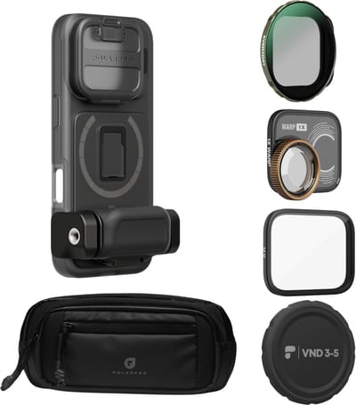 PolarPro - LiteChaser iPhone 16 Pro - Street Photographer Kit - Opzetlens Smartphone
