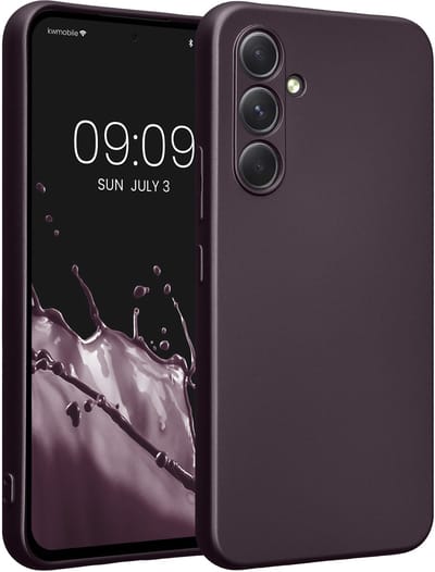 kwmobile metallic telefoonhoesje van TPU - geschikt voor Samsung Galaxy A54 5G - Flexible case voor smartphone - In metallic braam