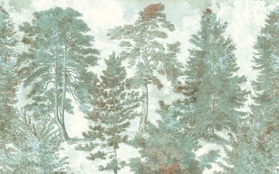 Fotobehang - Pale Panoramic 400x250cm - Vliesbehang
