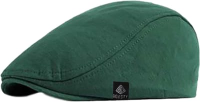 Flat Caps - Donker Groen - Coppola cap - Heren Pet - Baret Heren - Heren Kleding - Cadeau Man - One Size - Navy groen Flat cap - kerstcadeau