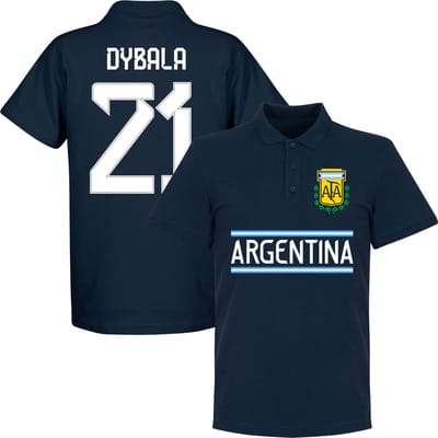 Argentinië Dybala 21 Team Polo - Navy - S