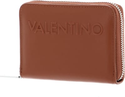 VALENTINO Portemonnee Holiday Re Zip Wallet Cuoio Lichtbruin