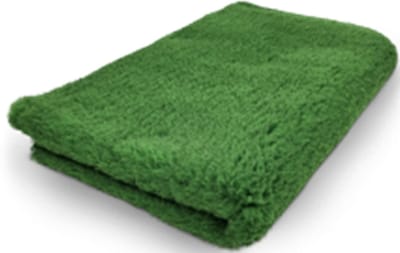 Vetbed - Dierenmat - Dierenkleed - Benchmat - Puppykleed - Groen Effen Latex Anti-Slip 150 x 100 cm - Machine wasbaar