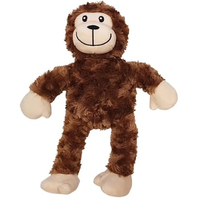 Apen pluche voor honden met touw Nobby Pet
