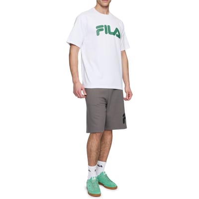 FILA Lasson Loose Fit Tee Bright White Taglia: XS | Magliette basic Outlet | Uomo | Bianco