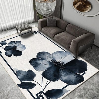 Geïmiteerd Kasjmier Wabi-Sabi Licht Luxe Dikke Salontafel Deken Ins Crème Stijl Modern Eenvoudig Sofa Vloerkleed Tapijt Woonkamer 40 * 60Cm crystal velvet
