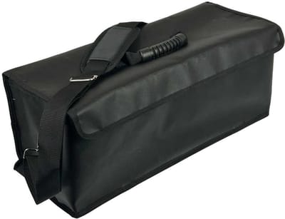 Brandwerende LiPo Tas / LiPo Bag – Accutas ebike - Oplaadtas voor Accu’s met Kabeldoorvoer – Veilig opladen & opbergen accu Hittebestendige zak - Brandzak – Glasvezelcomposiet tot 1250°C – 53x20x20 cm