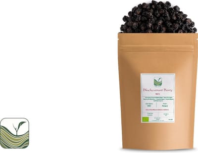 Black Currant Berry Organic Unsweetend - Zwarte Bessen Gedroogde Bessen - Perfect Voor Bakken