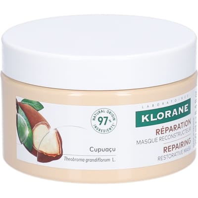 Klorane Cupuaçu Herstellende Masker, Regenererend & Voedend, Zeer Droog, Beschadigd Haar 250ml