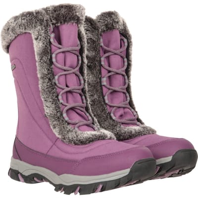 Mountain Warehouse Dames/Dames Ohio Sneeuwlaarzen (Donkerpaars)