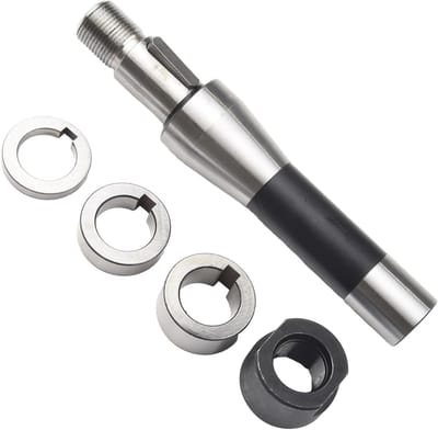 Frees Bar - Frezen Arbor - Metaal Bewerken - Zwarte Oxidatie - 22 Mm - Zwart