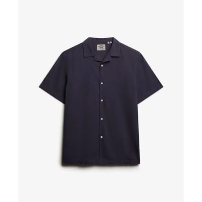 Superdry Cabana Overhemd Met Korte Mouwen Blauw S Man