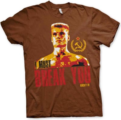 Rocky Heren Tshirt -S- I Must Break You Bruin