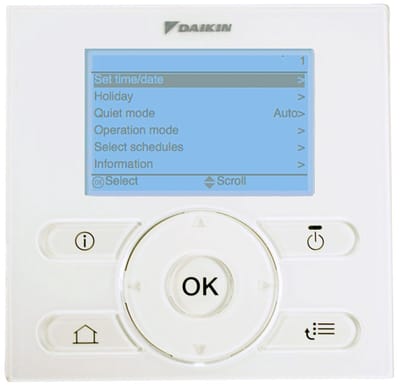 DAIKIN Extra bedienings- u. weergave-eenheid voor DK Altherma 3 R W en R Hybride, EKRUCBL1