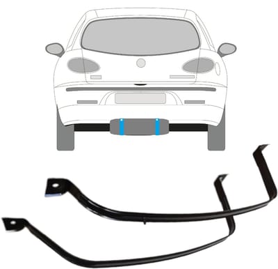 Brandstoftank klemmen voor Alfa Romeo 147 2000-2010