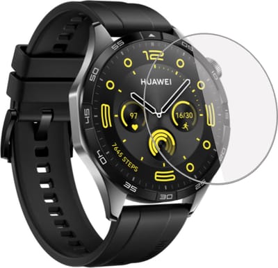 Geschikt voor Huawei Watch GT 4 46mm Screenprotector - Beschermglas Folie Geschikt voor Huawei Watch GT 4 46mm