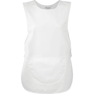 Premier Dames / Dames Pocket Tabard / Werkkleding (Pakket van 2) (Wit)