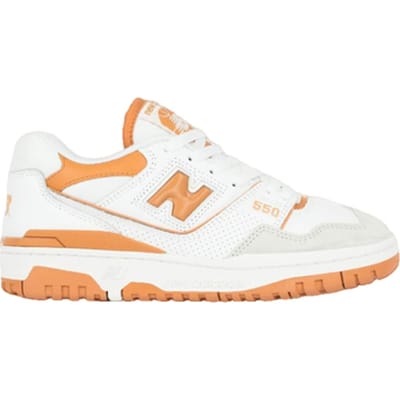 Sneakers New Balance Baskets 550 crème / orange