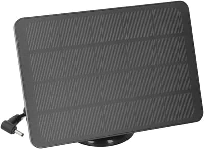 Zonnepaneel Camera - Zonneoplader Beveiliging - Continue Stroomvoorziening - IP65 Waterdicht Ontwerp - 3 Meter Kabel